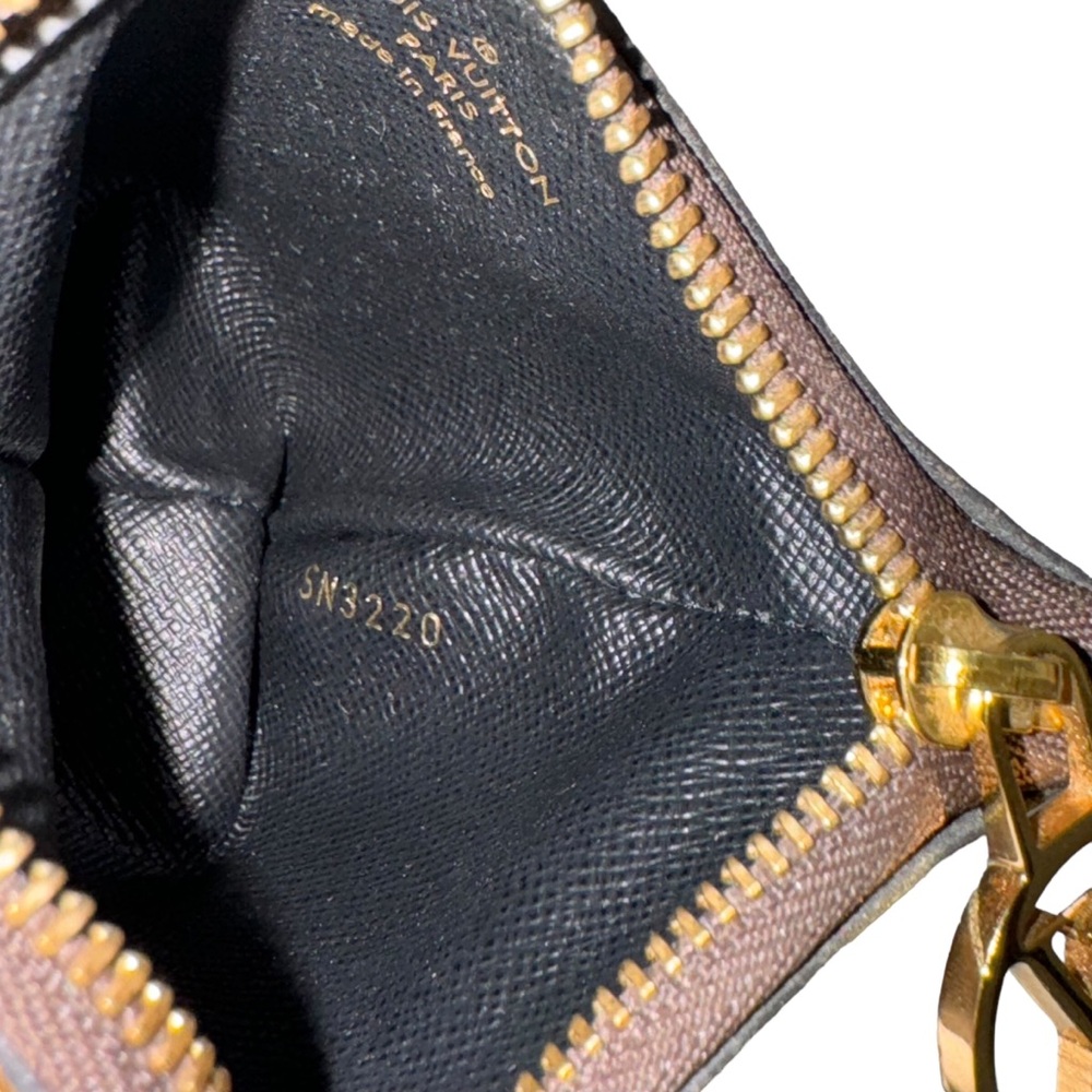 Louis Vuitton Tan Leather Reverse Monogram Trio S… - image 8